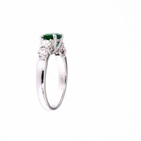Ringe Crivelli Dame in Gold Smeraldo 0.74 Ct 320-R1618 - 320-R1618
